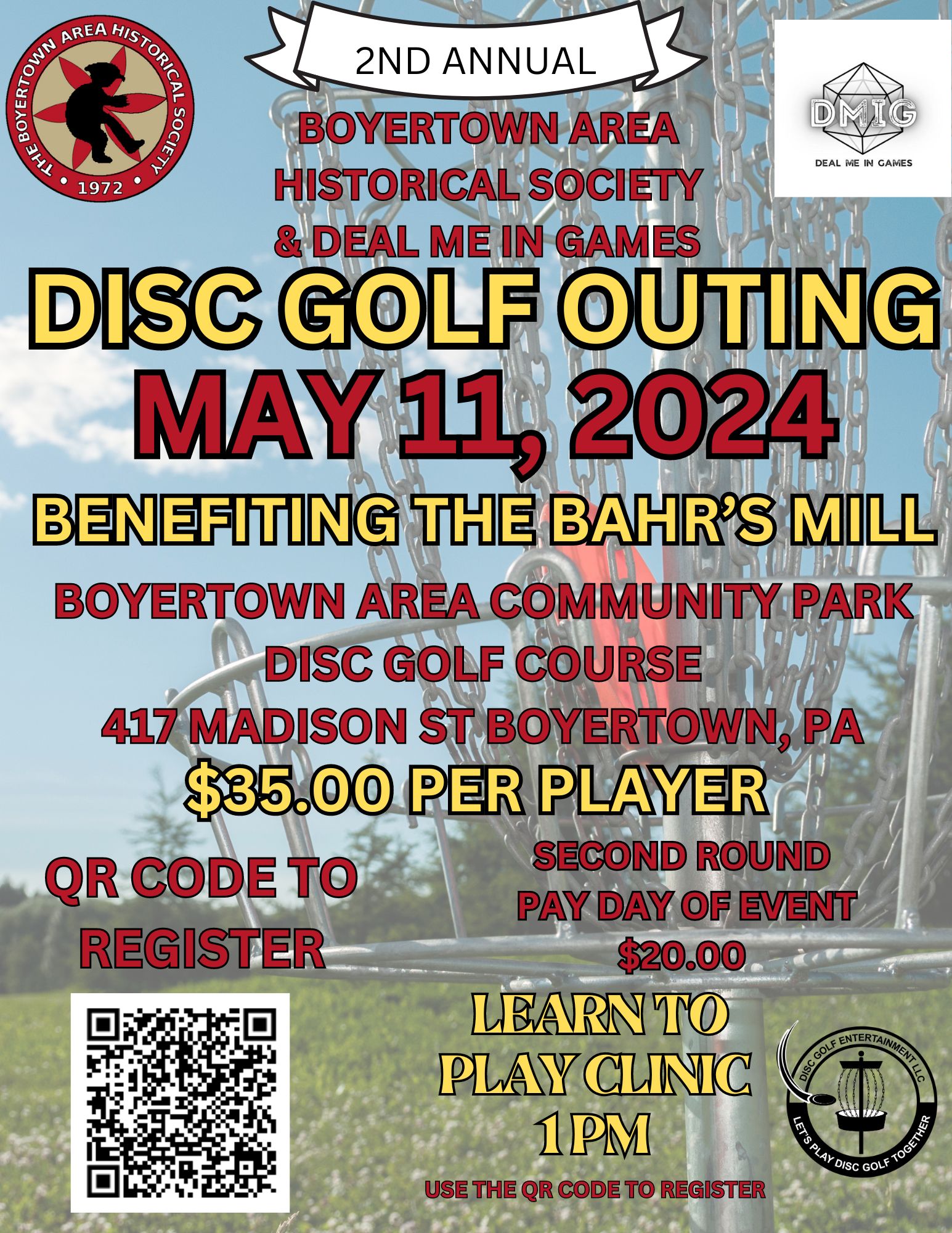 Disc Golf Outing