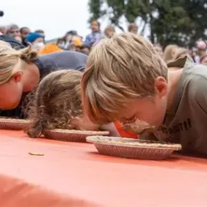 Pie Eating Contest- Sponsored by Frecon Farms